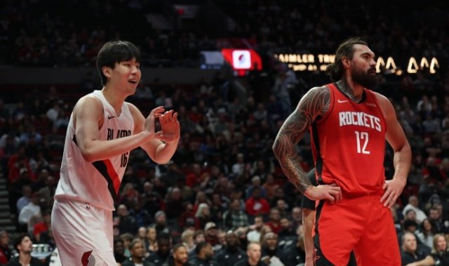 杨瀚森称亚当斯太有劲，对抗中锋促进步|运动员发声|杨翰森|波特兰开拓者队|联盟|劲儿_新浪体育_新浪新闻