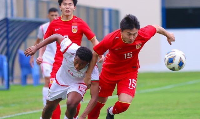 艾菲尔丁破门U20国青1比1阿曼 阿联酋拉练仍不胜